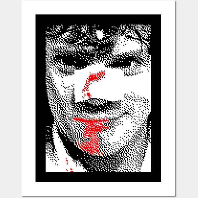 A Clockwork Orange ••• Retro Pixelart Design Wall Art by unknown_pleasures